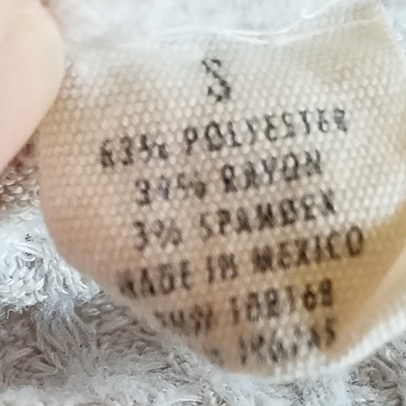 Sky & Sparrow High Low Waffle Print Top - Picture 5 of 6